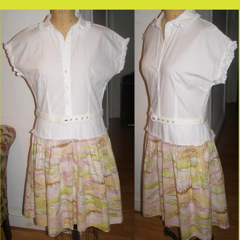 New sz 10 Mario Balthazar Cute Summer Tea Dress